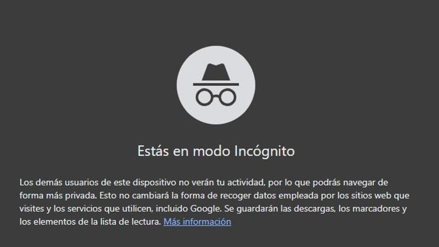 Google, obligada a borrar millones de datos tras reconocer que la navegación “de incógnito” no es “privada”