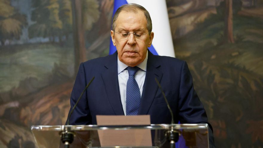 El ministro ruso de Asuntos Exteriores, Sergei Lavrov, en una imagen de archivo. EFE/EPA/MAXIM SHEMETOV / POOL