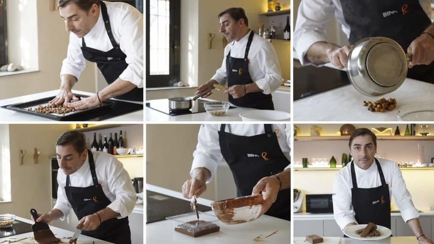 Jordi Roca con la receta dulce de Navidad