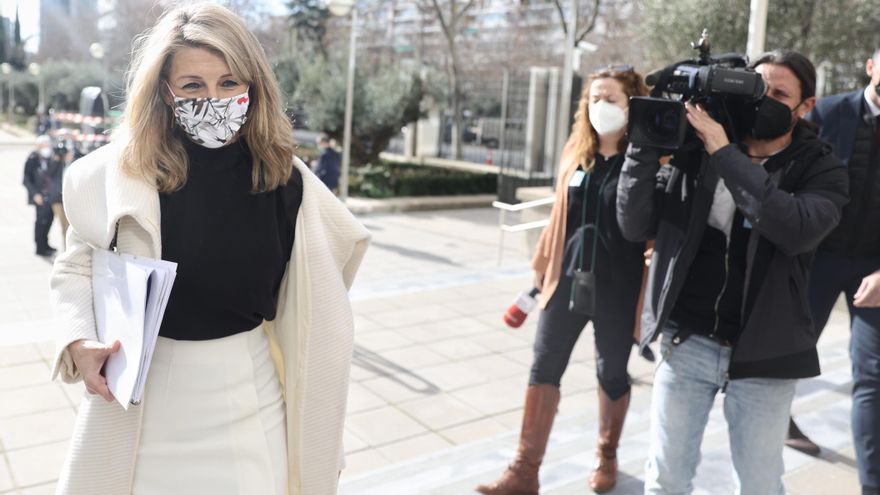 Yolanda Díaz irrumpe en la campaña: acto con el candidato en un municipio de 800 habitantes