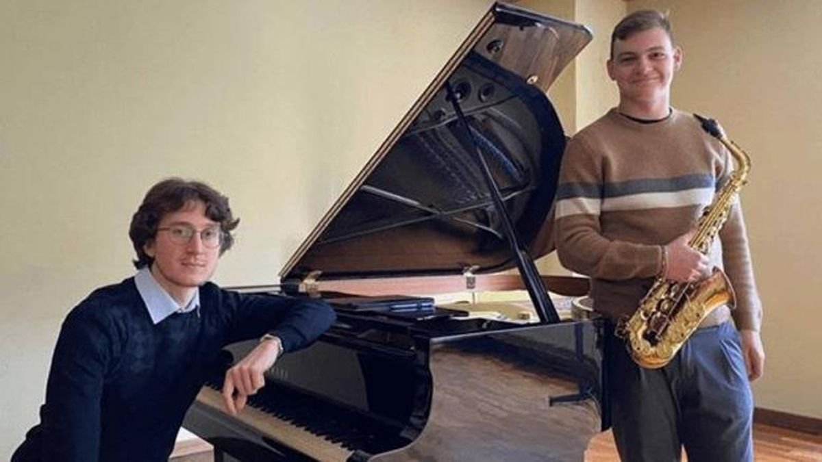 Los italianos Laus y Rita ofrecen este jueves un concierto de saxofón y piano en la Sala Eutherpe