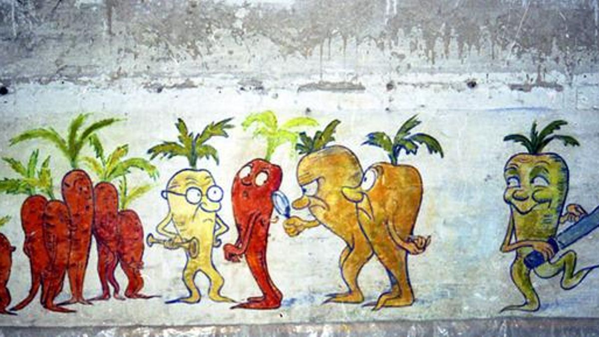 Las "verduras felices" del campo de concentración de Sachsenhausen