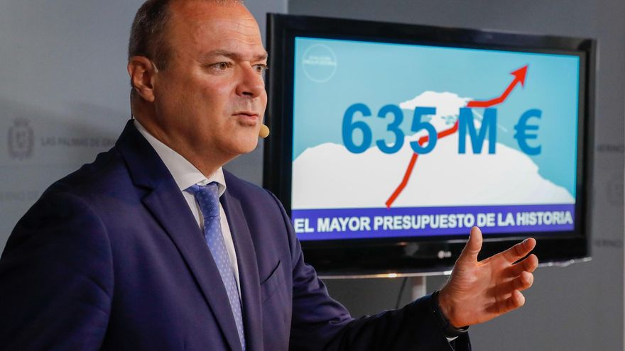 Las Palmas de Gran Canaria presenta un presupuesto de 635 millones para 2023