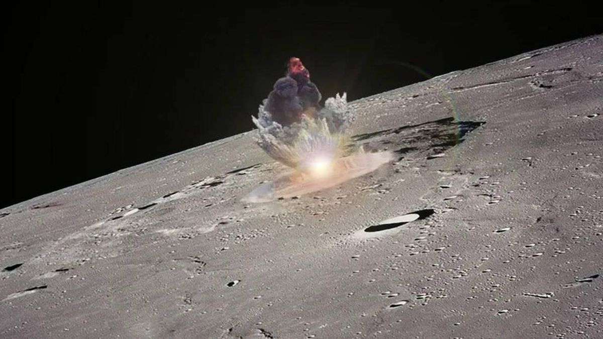 La NASA anunció que un cohete de SpaceX impactó contra la Luna: la explicación oficial