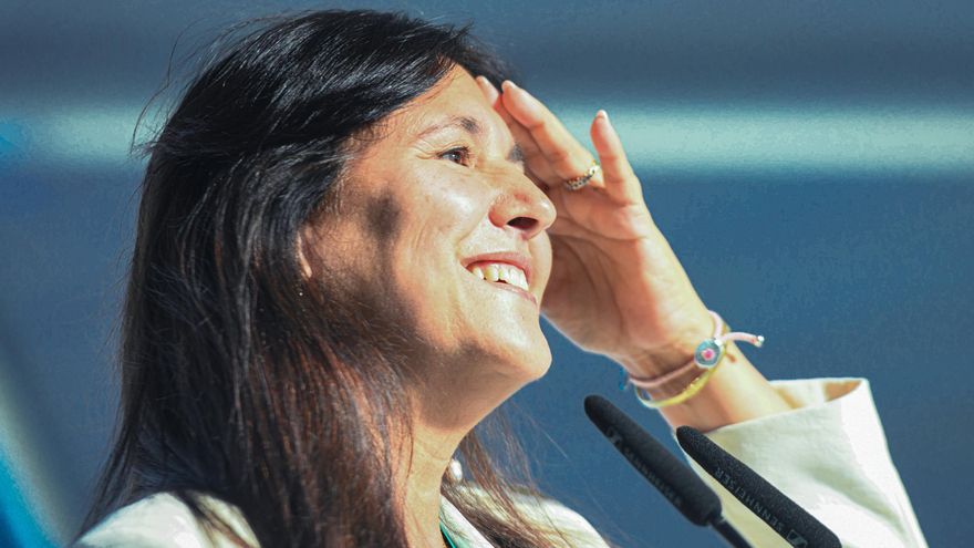 Archivo - La presidenta de Junts per Catalunya, Laura Borràs, durante el congreso de Junts, a 25 de octubre de 2024, en Calella, Barcelona, Cataluña (España).