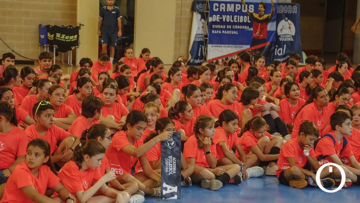 Clausura del Campus de Voleibol Rafa Pascual