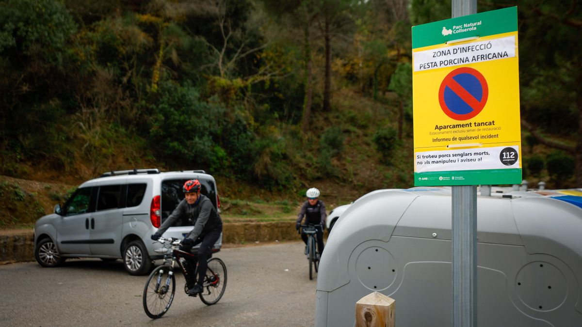 Fran y Joaquín vuelven a la bici tras parar a desayunar en un aparcamiento cerrado por el brote