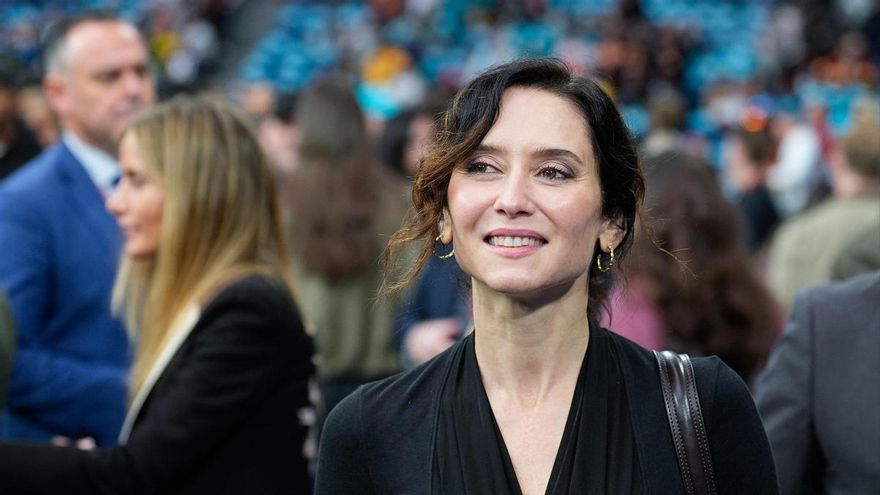 Isabel Diaz Ayuso, presidentea de la Comunidad de Madrid