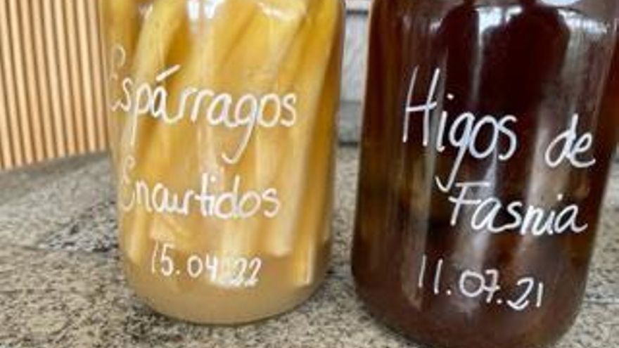 Espárragos e higos