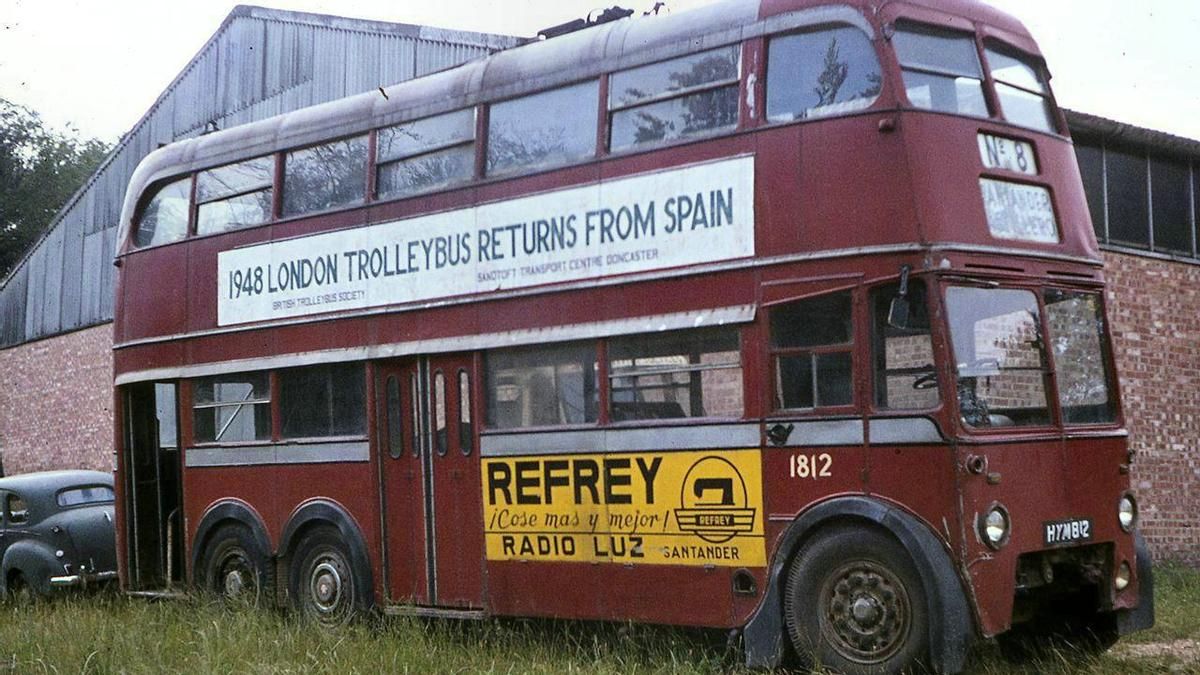 El HYM 812 que funcionó en Londres primero y en Santander después