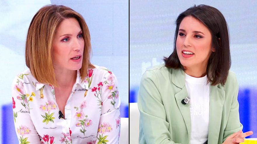 Silvia Intxaurrondo habla del "genocidio" de Israel e Irene Montero la elogia: "Es muy valiente hacerlo en la TV pública"