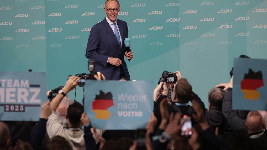 El conservador Merz gana las elecciones en Alemania y la ultraderecha logra un histórico segundo lugar