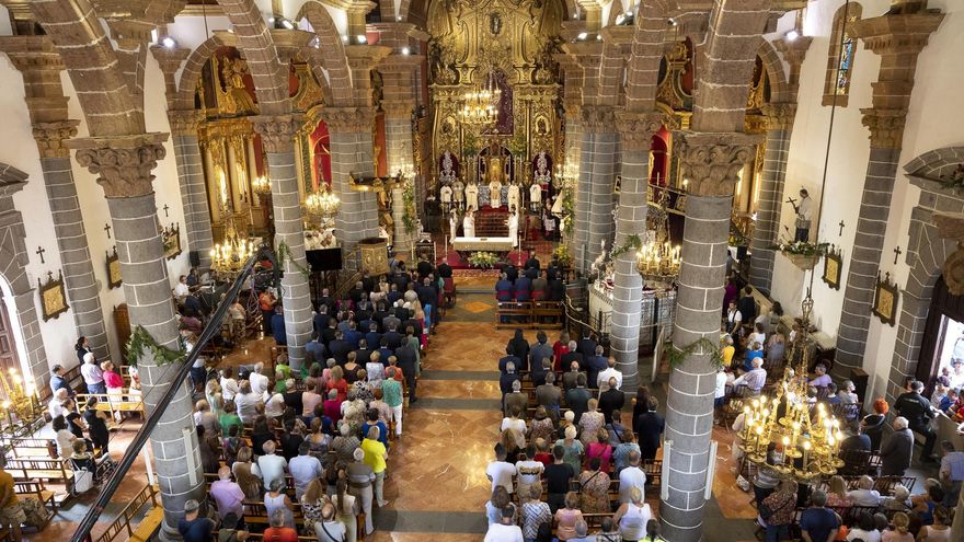 Basílica de Teror, en Gran Canaria, este viernes