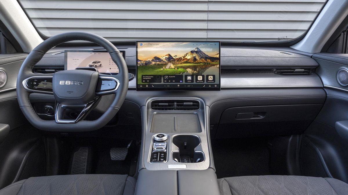 Salpicadero del s700 híbrido enchufable.