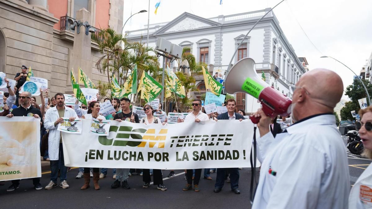 Sanidad cifra en un 9,34% la segunda jornada de la huelga de médicos en Canarias