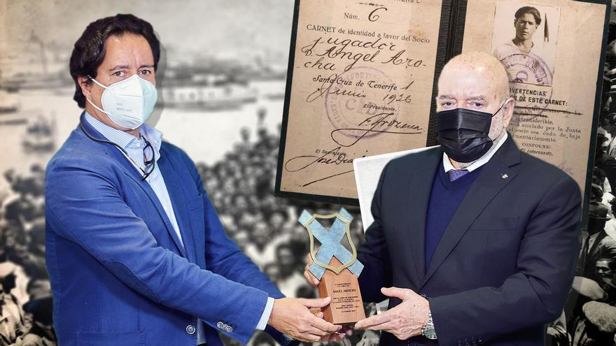 El CD Tenerife obtiene la cesión del fondo fotográfico y documental de Ángel Arocha