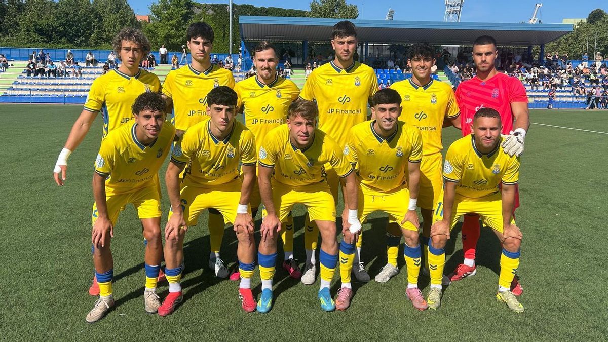 Las Palmas Atlético se queda al borde del precipicio tras caer en Getafe