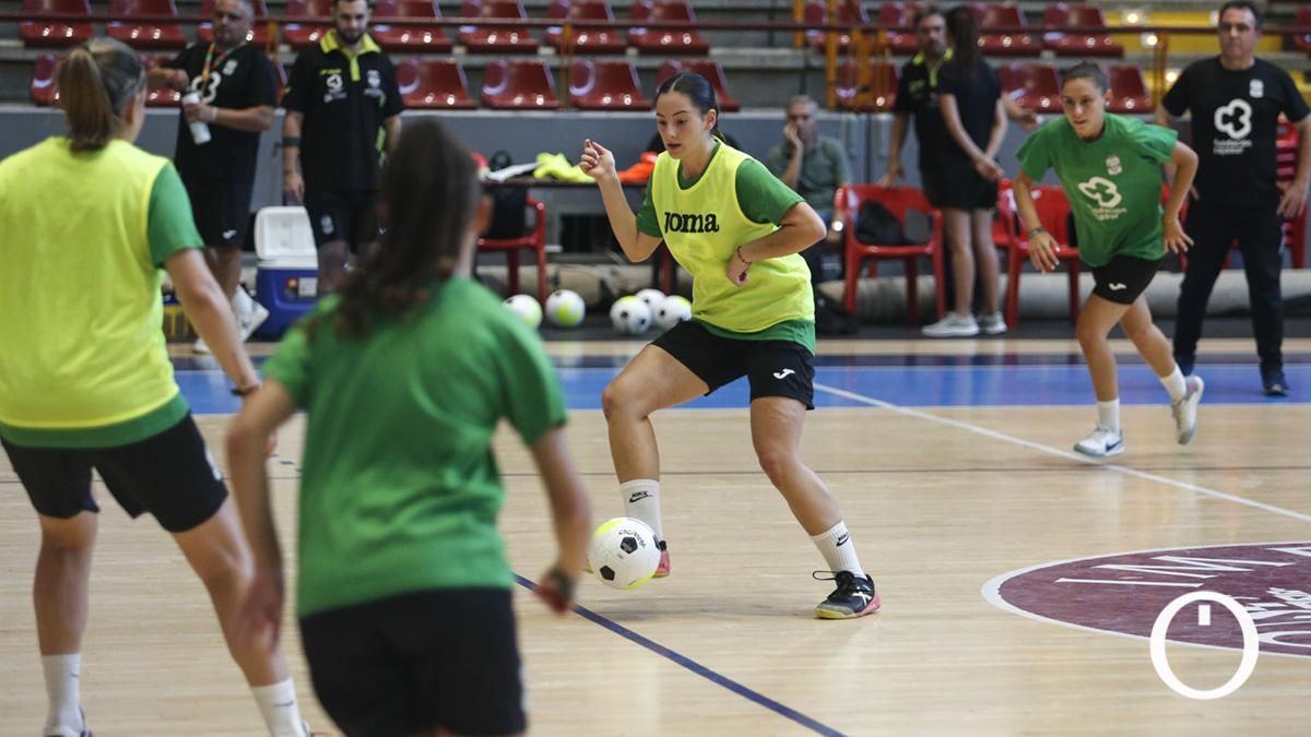 Entrenamiento del Deportivo Córdoba