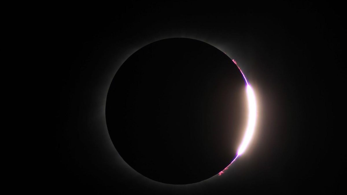El 'anillo de diamantes' es la imagen que se verá justo antes de la ocultación total del Sol