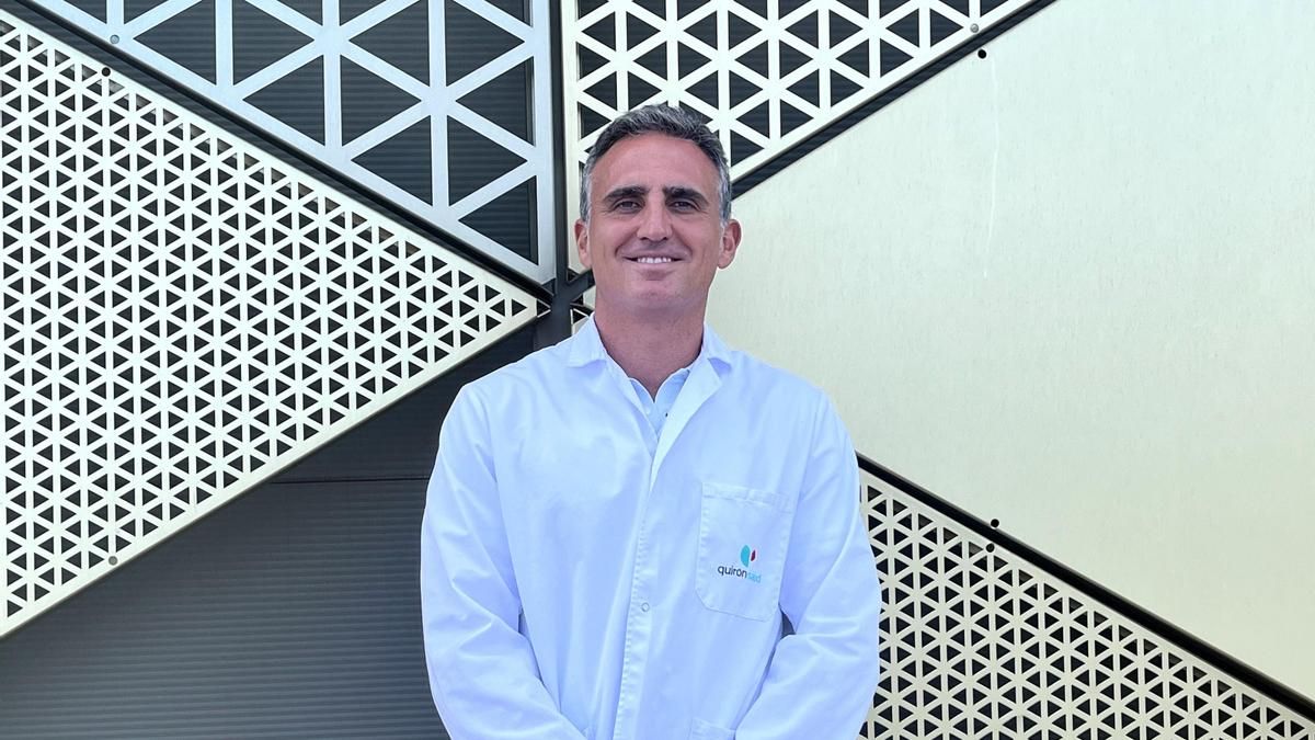 El pediatra González de Caldas, del Hospital Quirónsalud.