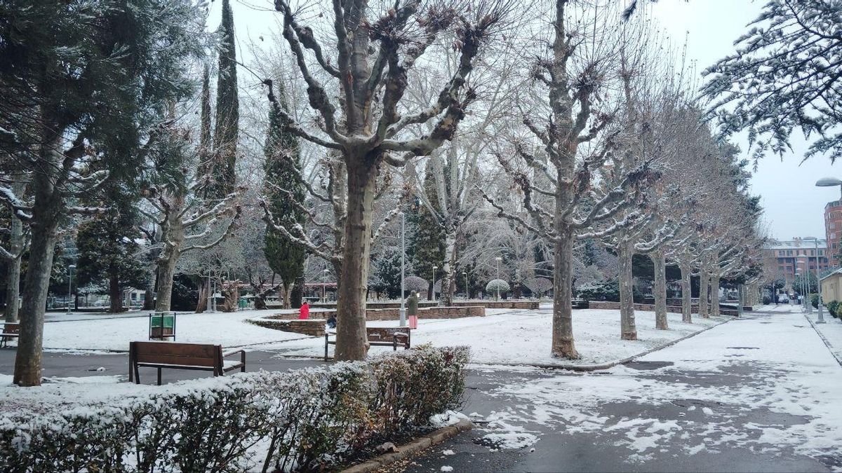 Postales de León nevado: las imágenes que deja la primera nevada del año en la capital
