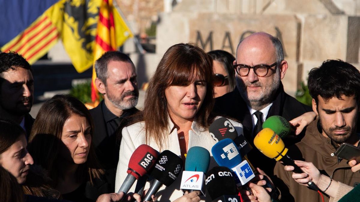 Borràs (JxCat) alerta de que el pacto ERC-PSOE puede anticipar elecciones en Cataluña