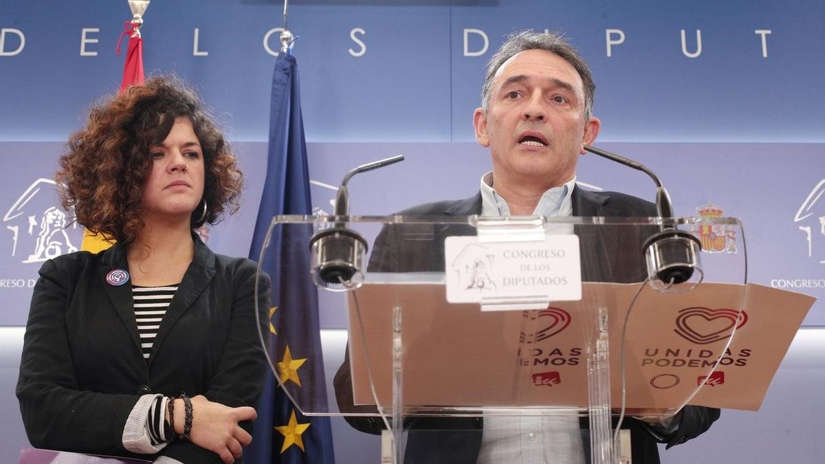 Unidas Podemos nombra a Sofía Castañón y Enrique Santiago nuevos portavoces adjuntos en sustitución de Belarra y Garzón