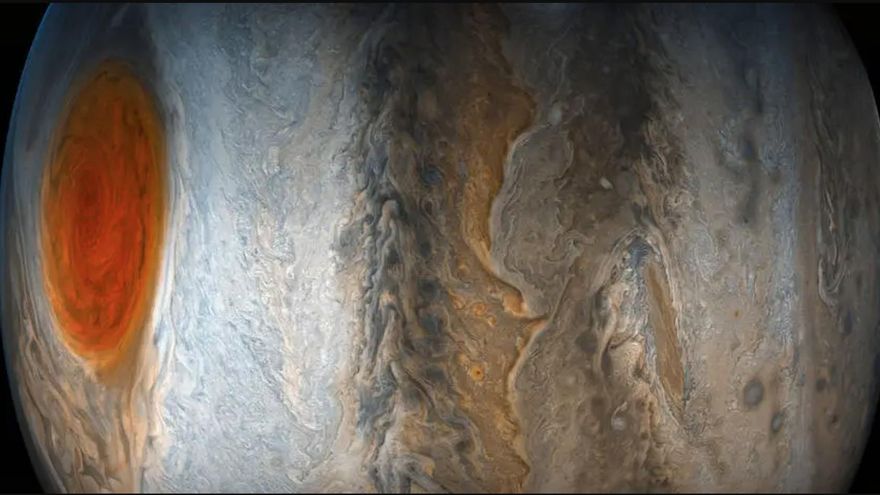 Desvelan la verdadera edad y el origen de la misteriosa Gran Mancha Roja de Júpiter