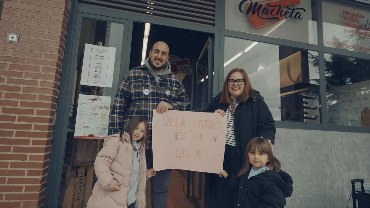 Macheta repartió el QR con sus pedidos a domicilio