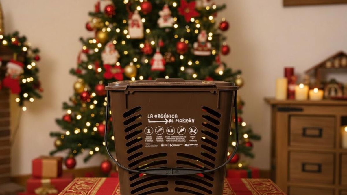 El contenedor marrón, también en Navidad