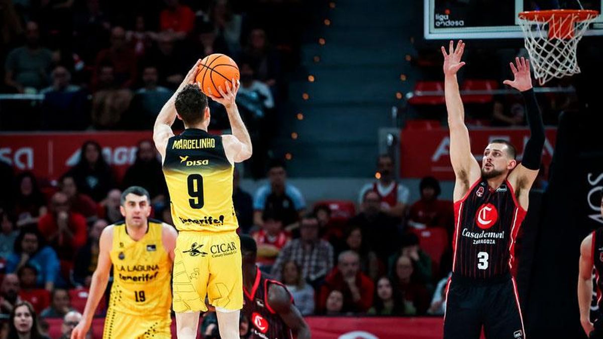 Suma y sigue en Zaragoza para La Laguna Tenerife