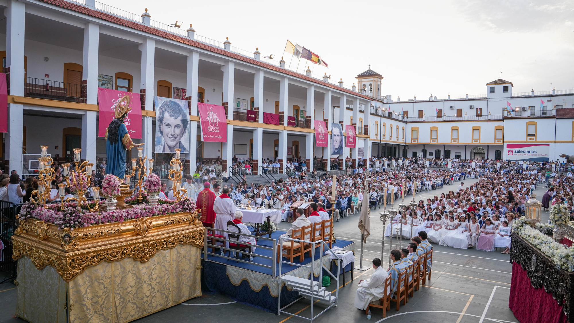 Procesión de la Virgen María Auxiliadora