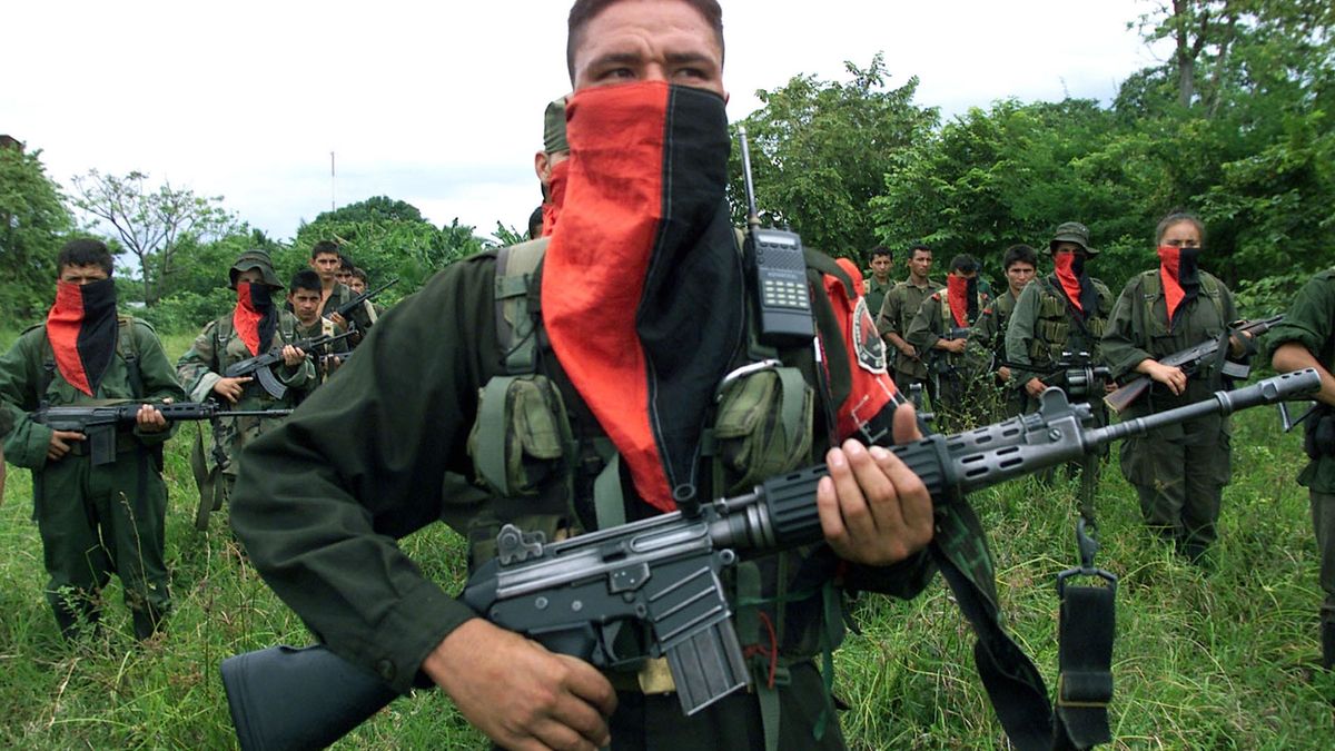 Guerrilleros del Ejército de Liberación Nacional (ELN).
