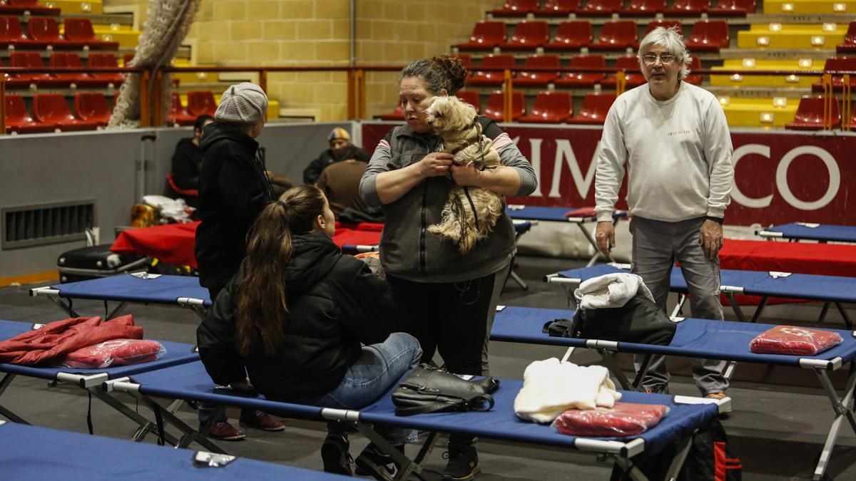 Familias en el dispositivo de Cruz Roja de Vista Alegre