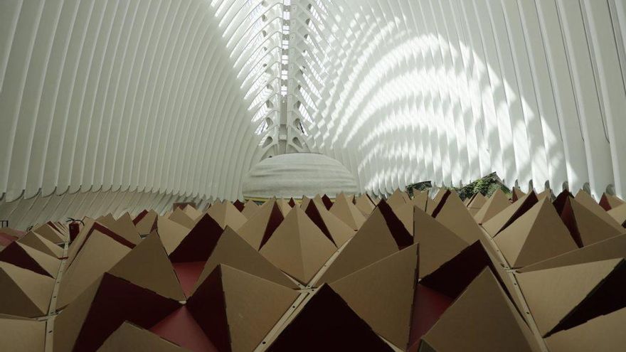 El Caixaforum de València da vida cultural al contenedor del Ágora de la Ciudad de las Artes y las Ciencias