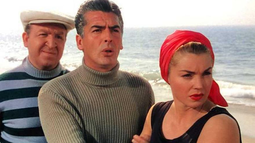 La atleta olímpica Esther Williams, en la película 'La primera sirena'