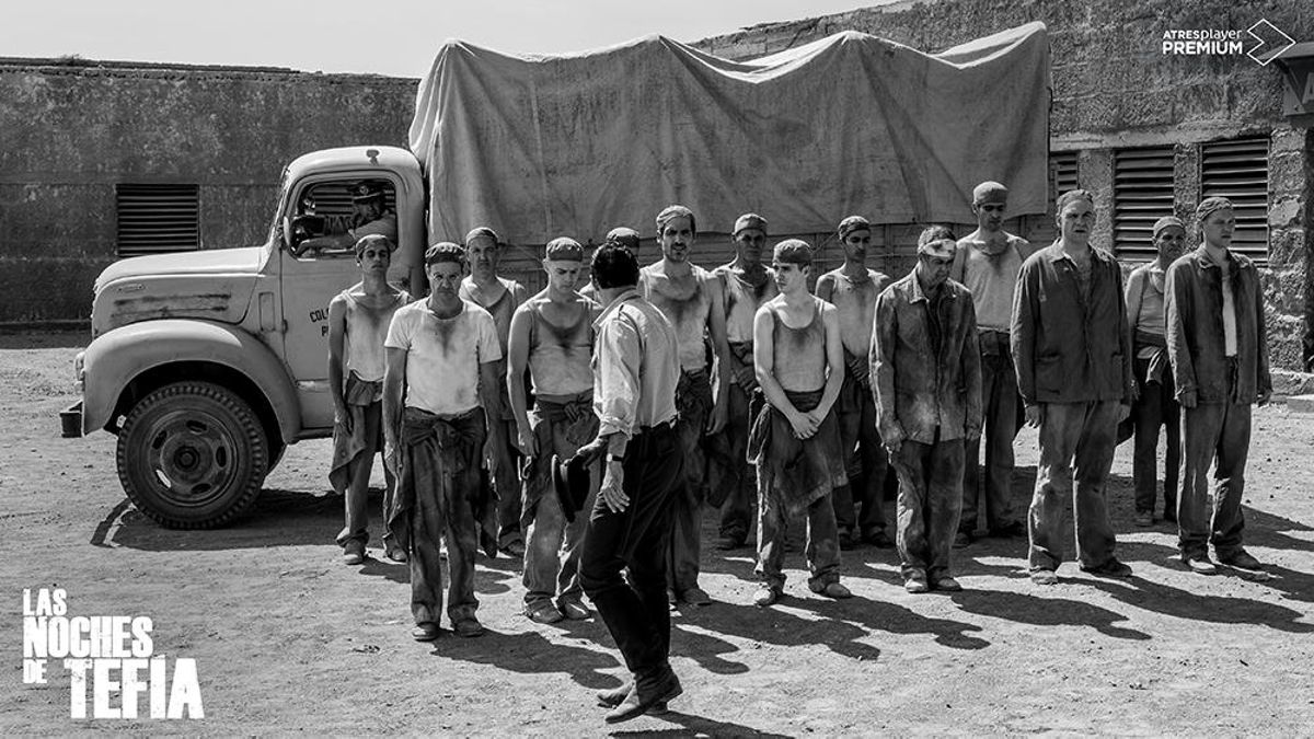 Primer avance e imágenes de 'Las noches de Tefía', la serie de Atresmedia sobre un campo de concentración franquista