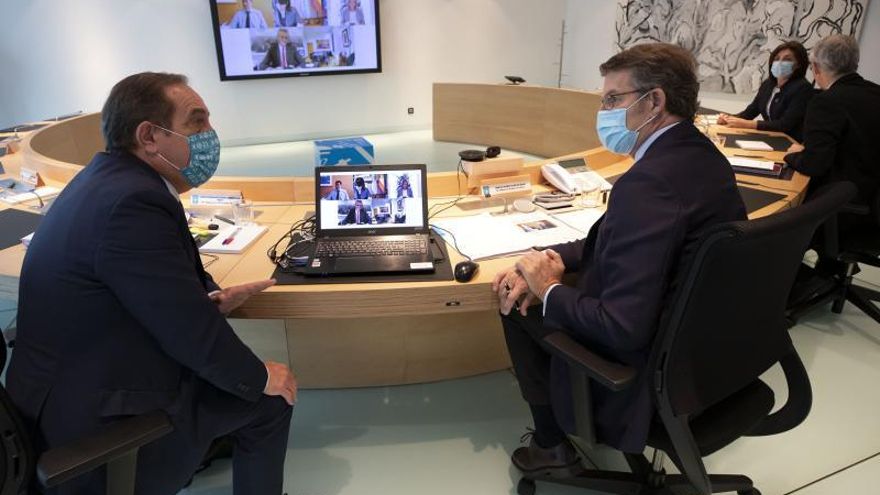 Feijóo presenta unos presupuestos para la era poscoronavirus en Galicia en los que la partida para sanidad crece menos que la media