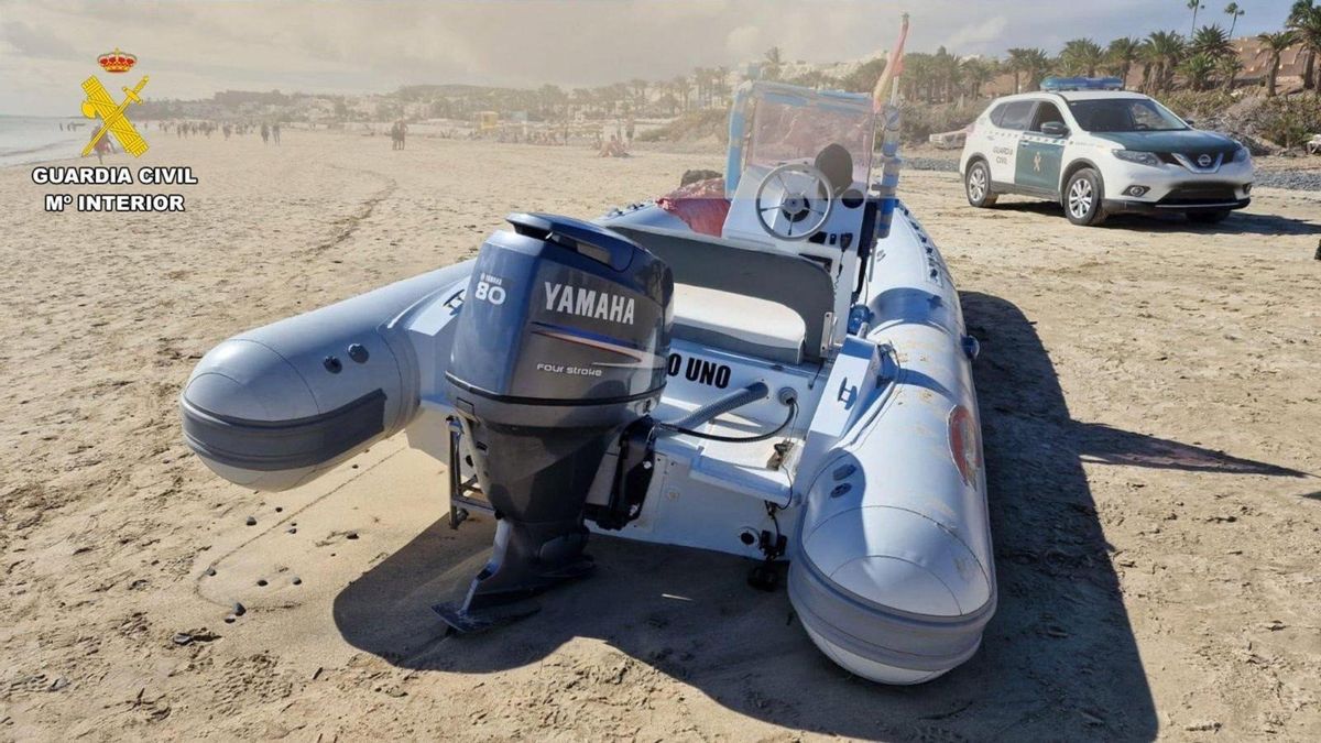 Pillados por la Guardia Civil cuando esperaban en la costa de Fuerteventura para recibir 68 kilos de hachís