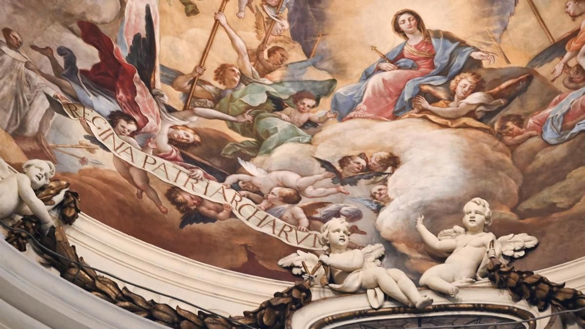 La cúpula 'Regina Patriarcharum' del Pilar recupera su "colorido, belleza y expresión" tras ser restaurada