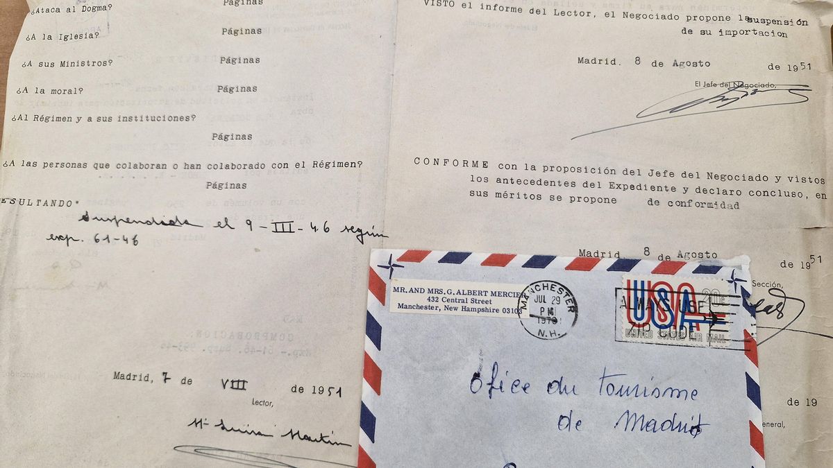 Informe de la censura por el que se deniega la importación de La colmena en la versión que Cela había publicado en Buenos Aires en 1951.