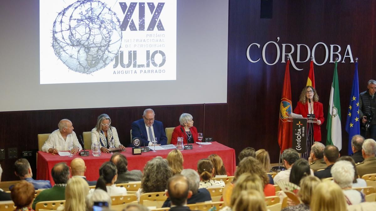 Entrega del XIX Premio Internacional de Periodismo Julio Anguita Parrado