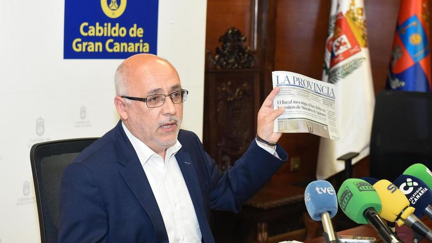 El presidente del Cabildo de Gran Canaria, Antonio Morales. FLICKR CABILDO DE GRAN CANARIA.