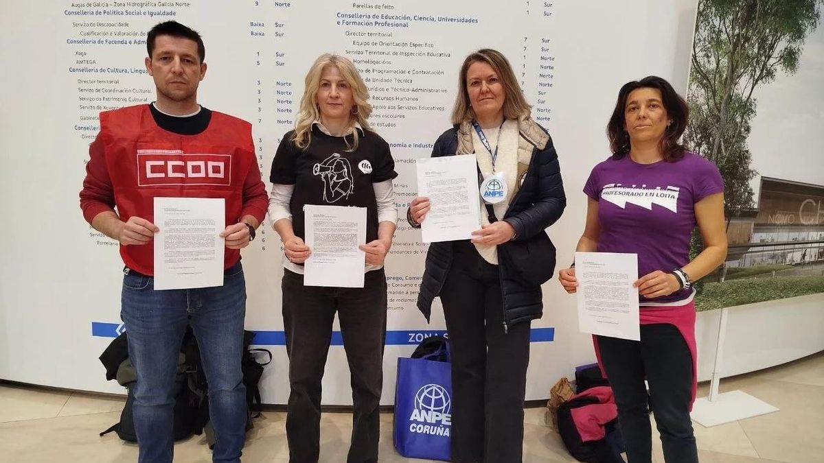 El profesorado pide el cese del nuevo jefe provincial de Educación en A Coruña y denuncia que plantó la primera reunión