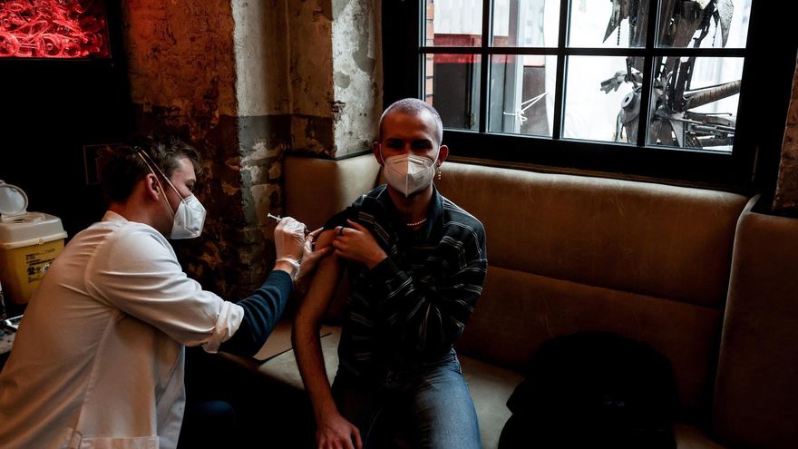 Vacunación en Berlín.