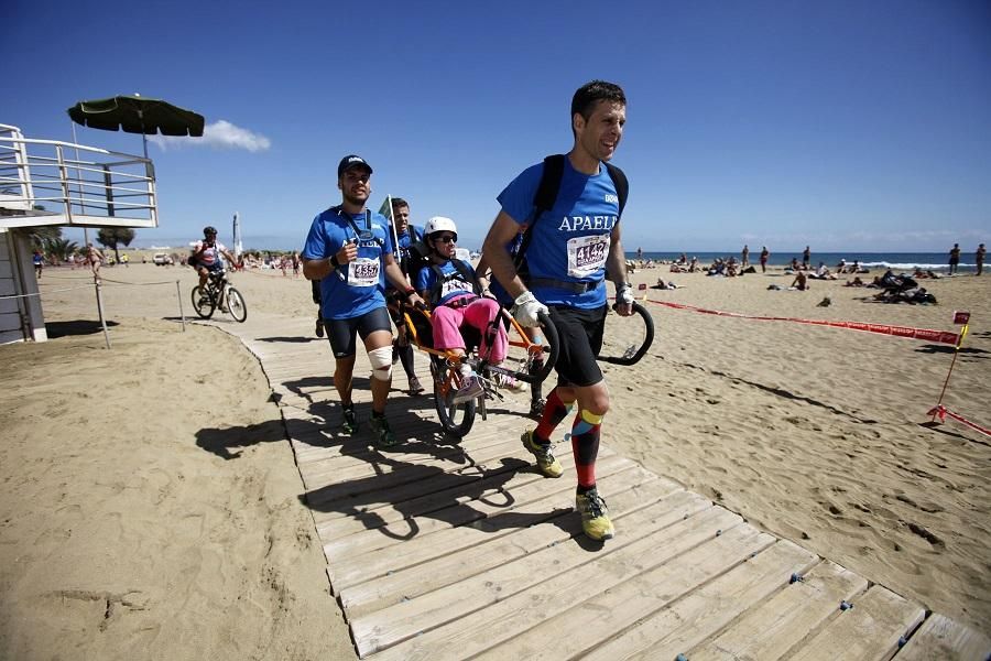 Uno de los participantes en la Transcapacidad