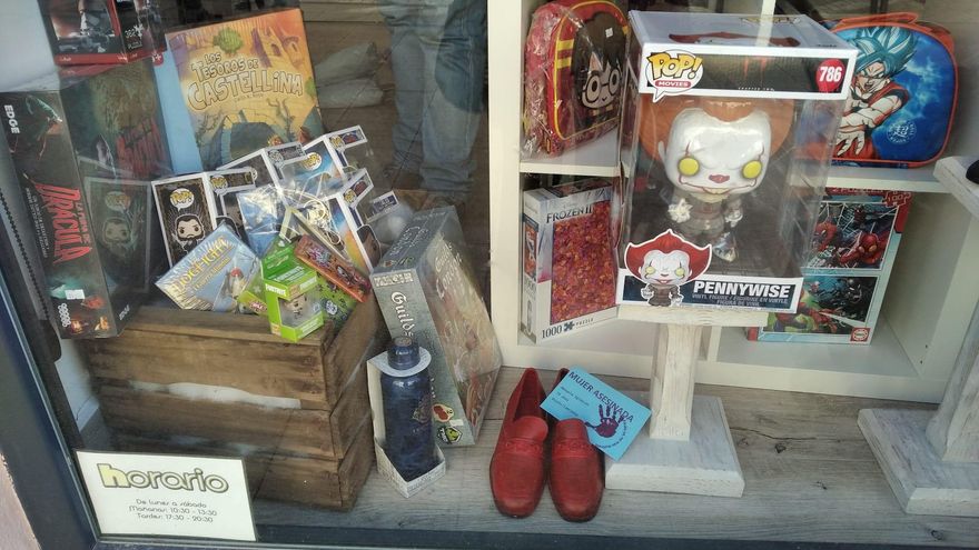 Acción para visibilizar los asesinatos machistas en Alcázar de San Juan, Ciudad Real