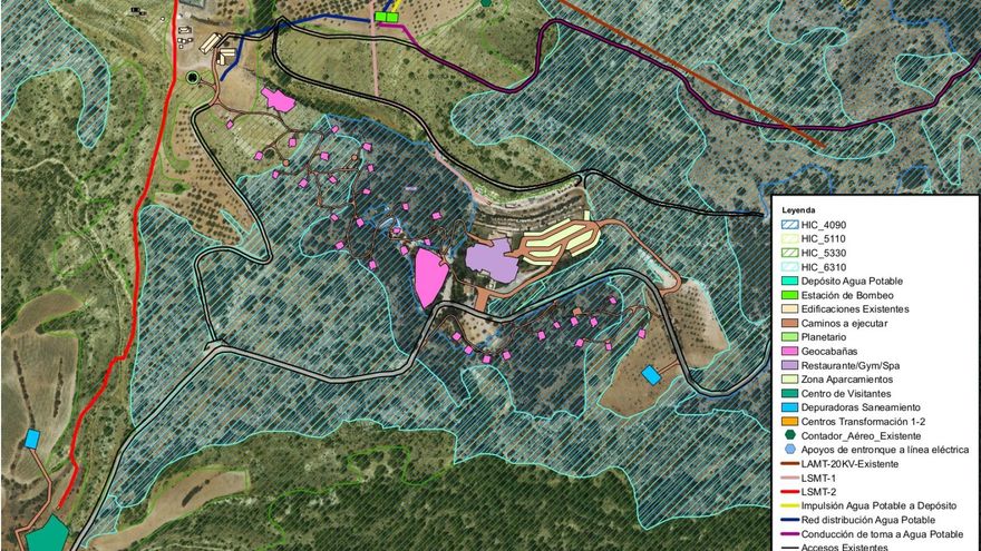 Los ecologistas se oponen a un proyecto urbanístico del norte de la provincia de Granada porque daña un entorno natural protegido