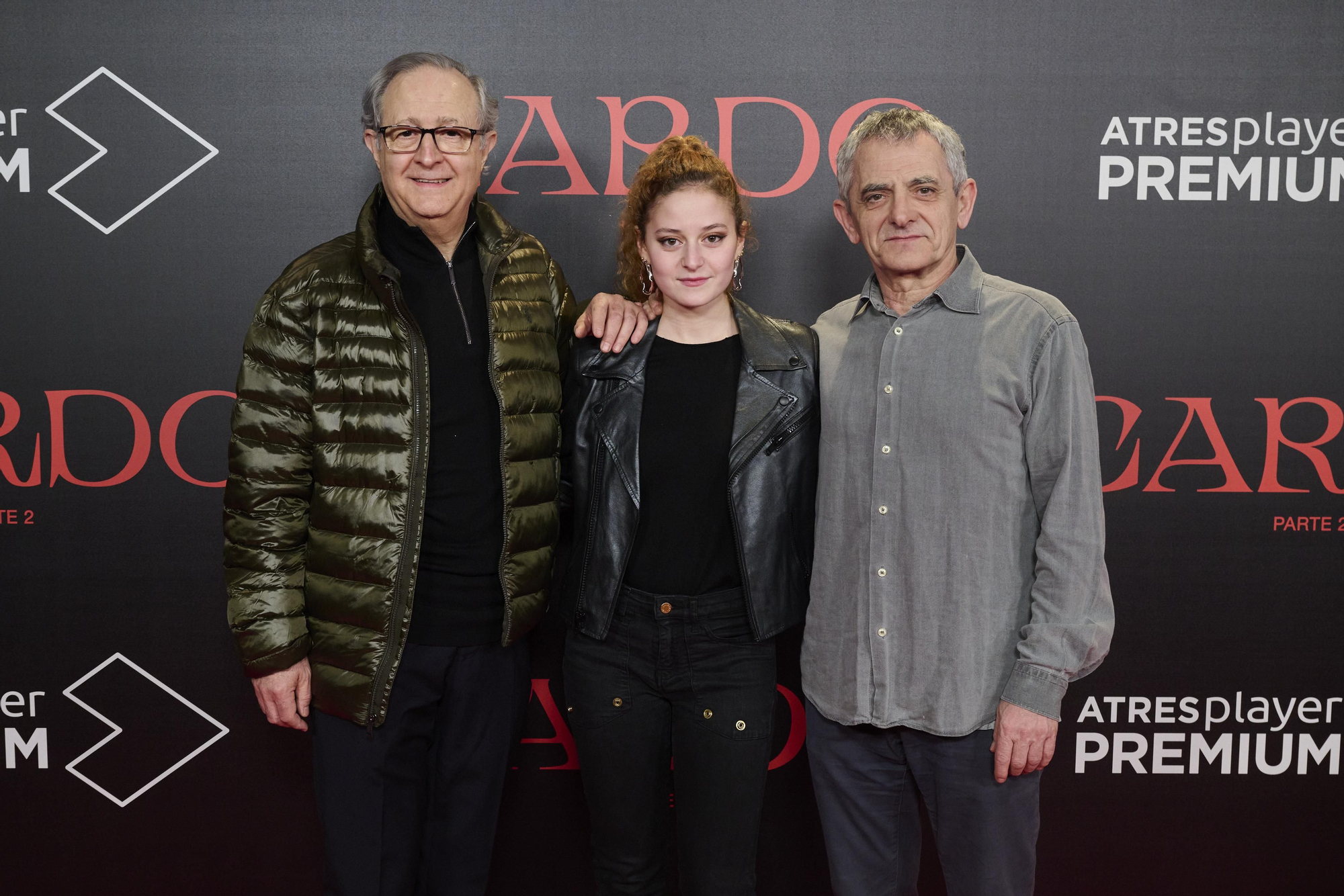 Jose Antonio Sayagués e Iñaki Miramon en la première de 'Cardo 2'