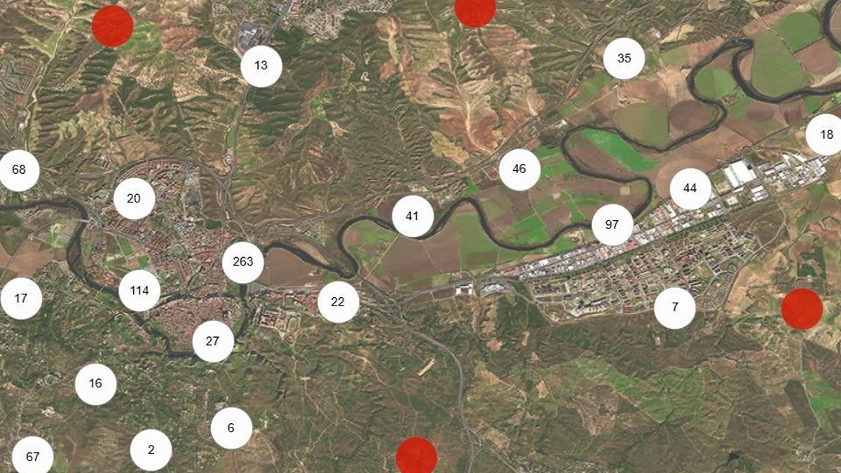 El mapa del amianto en Toledo: más de 1.000 emplazamientos afectados